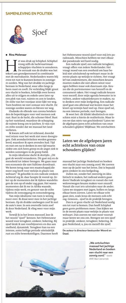 RinaMolenaar's tweet photo. Het was druk op Schiphol. Nederlanders wilden graag even tot rust te kunnen komen in zonnigere oorden.
Weg van de Nederlandse drukte. We jagen weer door. Ik ontdekte het Hebreeuwse woord 'sjoef'. Ik gun Nederland, jou en mezelf sjoef.
https://t.co/GjjR3wfQTz
@refdag #rust #terug https://t.co/weERL61TE1