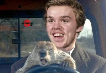 joeoiler's tweet photo. It’s Groundhog Day! #oilerslose @EdmontonOilers https://t.co/v7pgwoD1CC