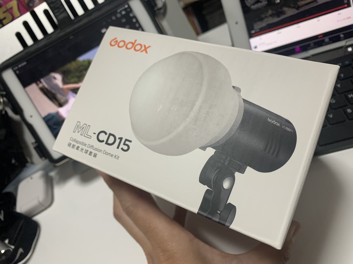 irowaru1's tweet photo. godoxのアクセサリー追加してみた😊
ML-CD15
制限の厳しいイベントやロケで使いやすそう!godoxのほとんどのストロボに対応してるし、他社のクリップオンでも使えるかも😊
#godox
#MLCD15 https://t.co/7G09mT1Myd