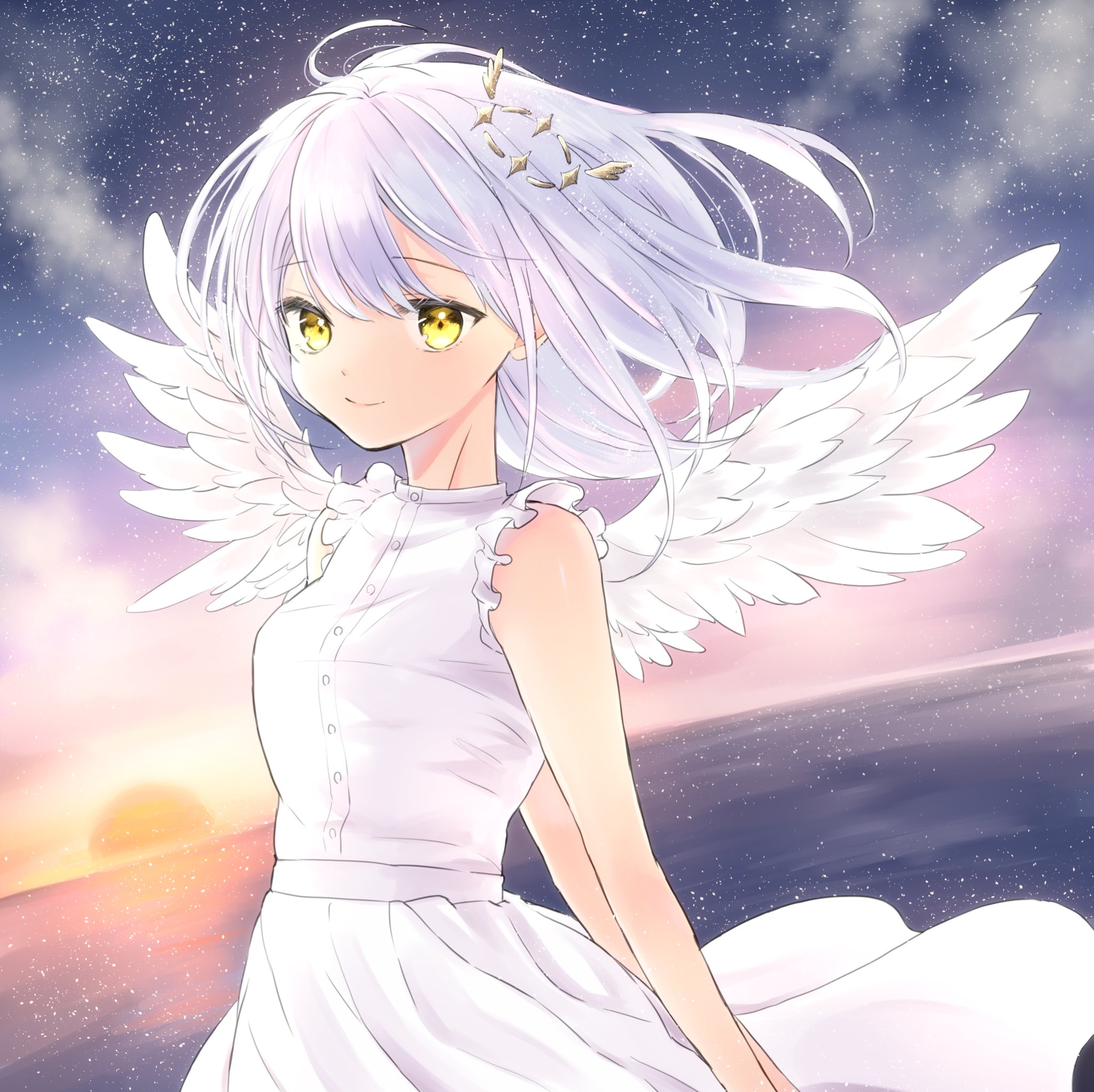 たやち イラスト 天使かもしれない女の子 イラスト 絵柄が好みっていう人にフォローされたい 絵描きさんと繋がりたい イラスト好きな人と繋がりたい T Co Ws727hii2r Twitter
