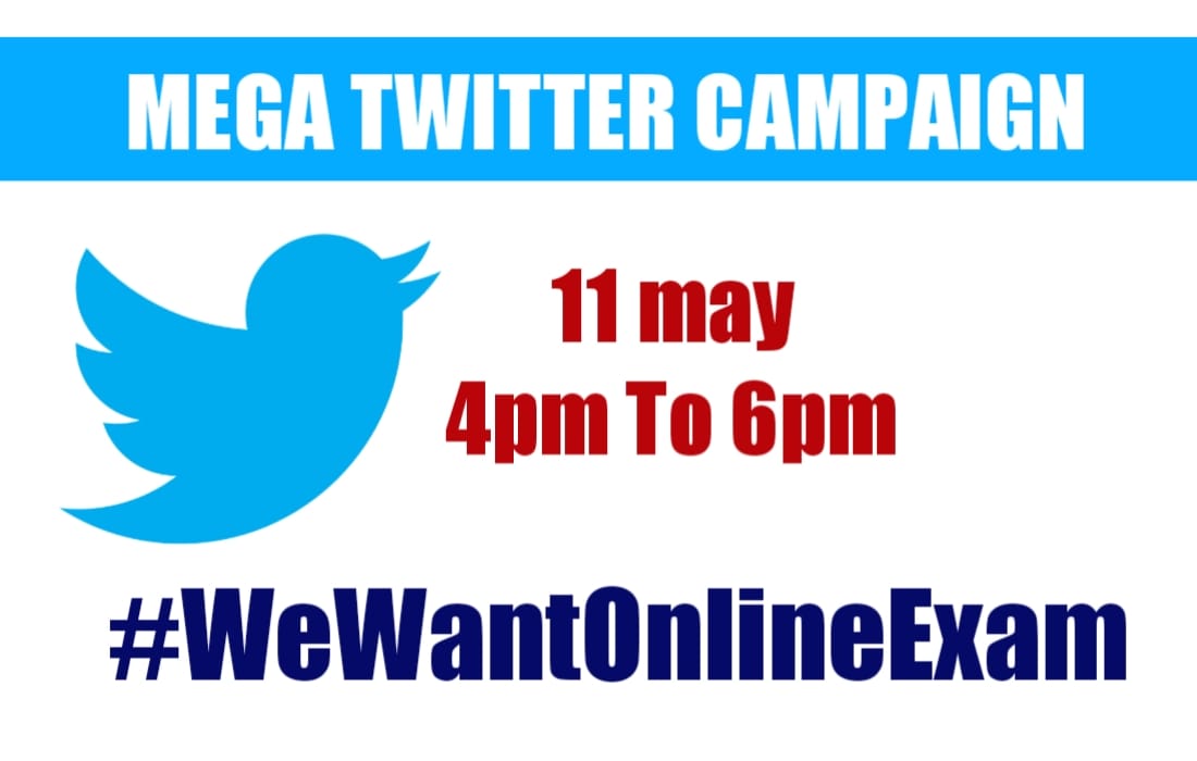 balushamane1's tweet photo. #weWantOnlineExam
विद्यार्थी मित्रांनो, आपल्या मागण्यांकडे सरकार दुर्लक्ष करताना दिसत आहे. आपला आवाज @samant_uday ऐकू येत नाही का❓️लवकरात लवकर परीक्षा घेऊन नवीन वर्ष वेळेवर सुरु व्हावे🙏
@Dev_Fadnavis
@mipravindarekar @TV9Marathi @anubha1812 @mataonline @BSKoshyari @NSUIMaha https://t.co/Yci6mFPp1D
