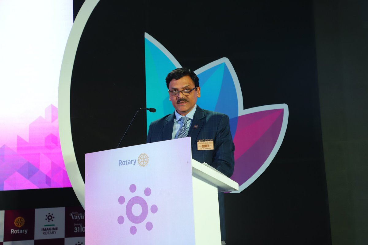 Rotary3110's tweet photo. Address by DGN Vivek Garg at शंखनाद - The Beginning, District training assembly, RID 3110.
#rotary #rotaryinternational #rotaryindia #rotarydistrict3110
#RID3110 #india #delhi #gurgaon #serve #community
#districttraining #trainingassembly #districttrainingassembly #session https://t.co/jFVZcSBSHC