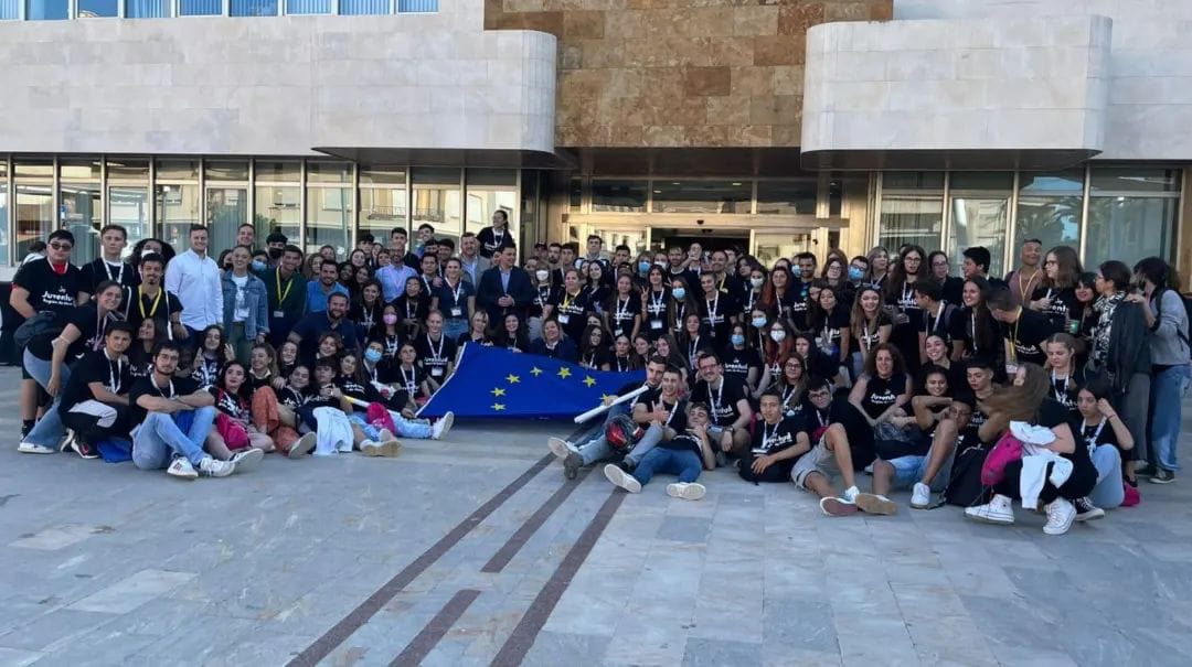 Ayto_Cehegin's tweet photo. ✅ Jóvenes de nuestro municipio, han participado en San Javier, junto con otros 120 jóvenes de la Región de Murcia, en el proyecto enmarcado en el programa @erasmusplusprojects sobre Diálogo Estructurado #DialGo. https://t.co/VHxouipyAb