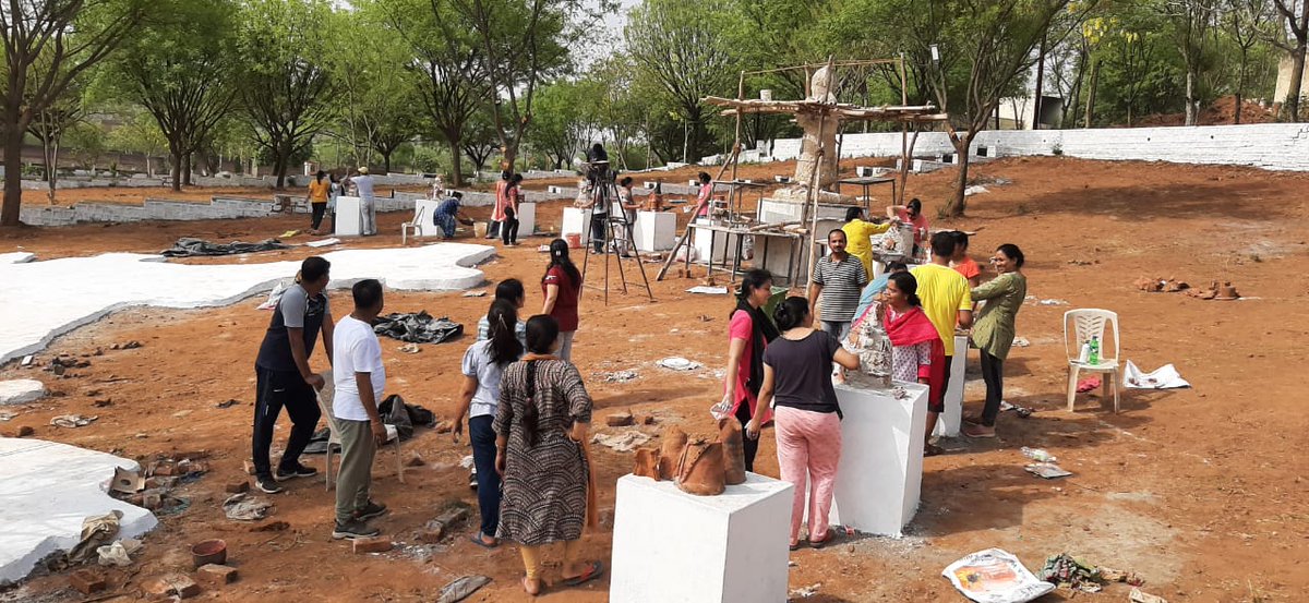 KVS_HQ's tweet photo. 1. Glimpses of 21 days in-service training course for TGT (Arts Education) on Integrated Art Education held at ZIET Gwalior from 19th April to 9th May 2022. 
@ZietKvs #KVians #KVS #Training #KV @EduMinOfIndia @EBSB_Edumin https://t.co/madSKB0ZLW