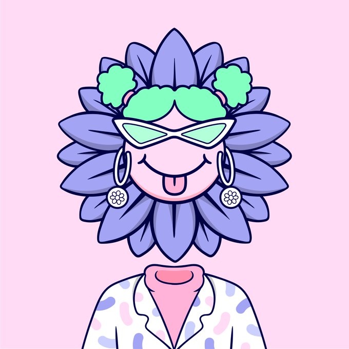 nft_g1rl's tweet photo. Tengo días sin hacerles un early call.

Flower Fam (@FlowerFamNFT)
Mint: 14/5
Mint Price: 0.069 eth
Supply: 6969
NOT FINANCIAL ADVICE. Arte muy cute, buen precio de mint y To The 🌝 
XOXO 💋🖤 https://t.co/2OpKpzkDfc