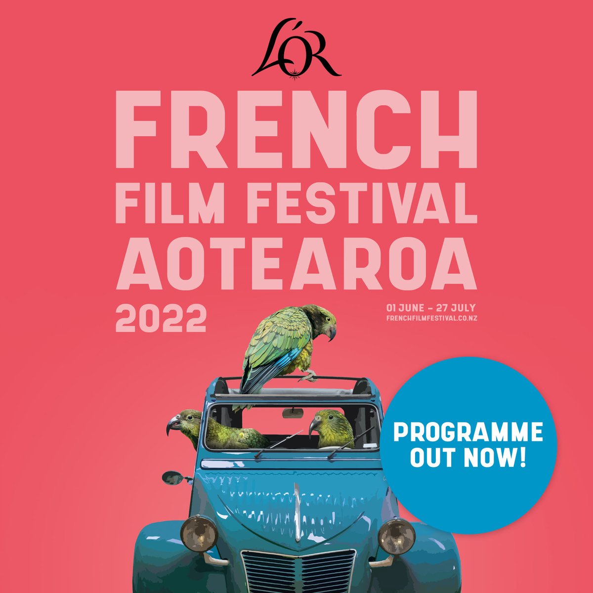 AmbafranceNZ's tweet photo. 🎥The French Film Festival Aotearoa will start in 3 weeks! 🇫🇷🇳🇿
Tickets on sale now.
🔥 HOT TIP: Alliance Française members pay the student rate!
Check out the programme here: https://t.co/CiGhmHzFWf
Vive le cinéma !🎬 https://t.co/xLNigFaT3N