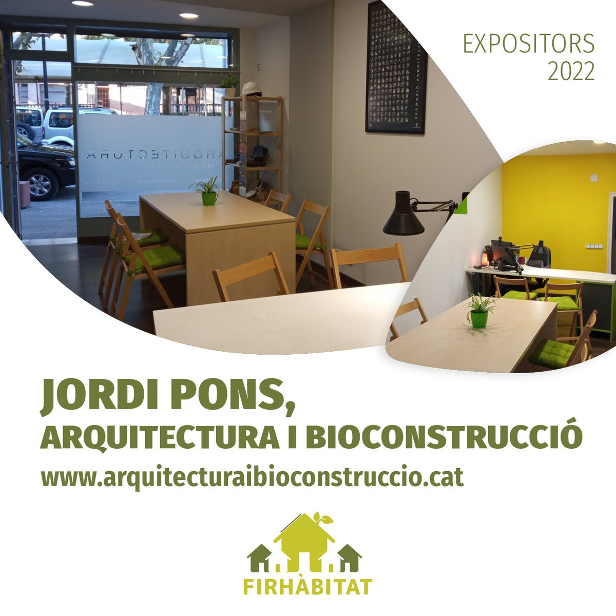 🏡 <a href="/jordipons70/">Jordi Pons 1970 🏴󠁧󠁢󠁥󠁮󠁧󠁿🇦🇩</a> és arquitecte, màster en Bioconstrucció i especialista en assessoria energètica i mesuraments en #bioconstrucció. 

Ofereix assessorament en biohabitabilitat i realitza projectes d'obra nova, reforma o rehabilitació saludables, respectuosos i eficients. ♻️