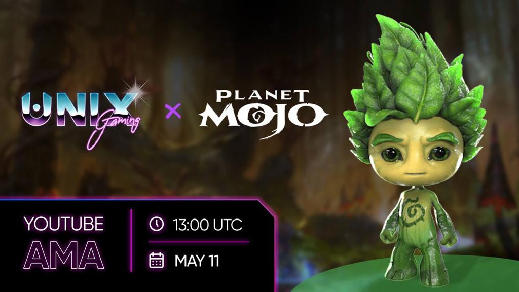 unixcorpgg's tweet photo. Join us live today for an exclusive #AMA session with @WeArePlanetMojo as we discuss all things gaming, blockchain, #PlanetMojo and much more! 🚀 

Set a reminder now 👇
https://t.co/Gzvq5aGq6h

#UniXGaming #BlockchainGaming https://t.co/vy7ySNlyLE