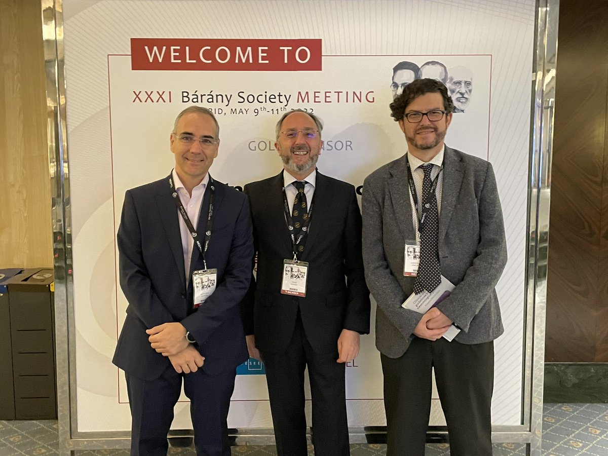 Last day in Madrid-Granada 2022 Barany meeting, thank to our organisers for this really nice meeting!
#barany2022