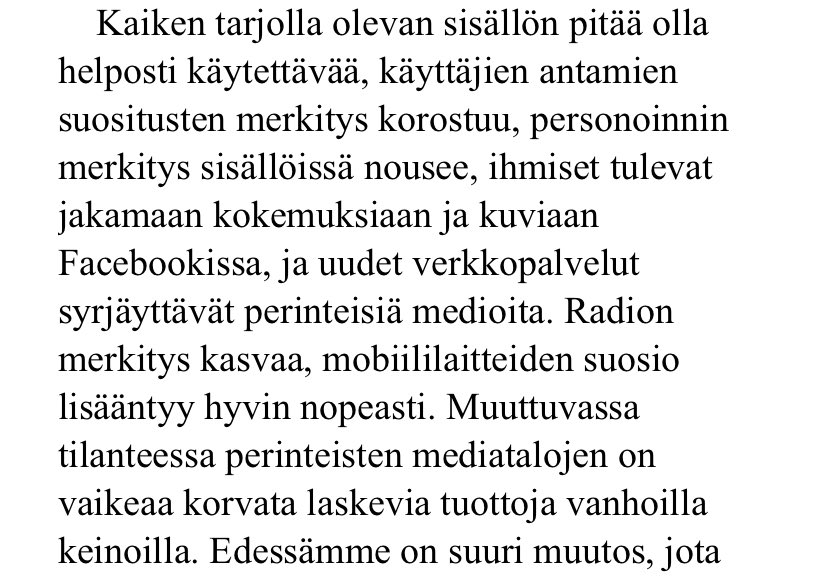 villegrahn's tweet photo. Ostin A-P Pietilän Erkon verikoiran, joka on erittäin, erittäin kiinnostava. Päätoimittaja on ollut the visionääri, kun kertoo huhtikuussa 2006 IS:n strategiakokouksessa, miten Facebook syö median elintilaa. Suomessa kukaan muu ei ollut kuullutkaan Facebookista ennen syksyä 2007. https://t.co/xkCdSQf5AP