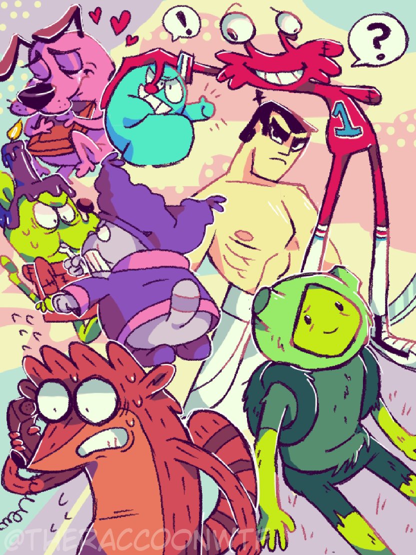 The nostalgic gang

#cartoon #cartoons #CartoonNetwork #mansionfoster #couragethecowardlydog #samuraijack #Chowder #AdventureTime #regularshow