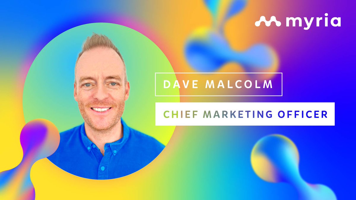 Dave Malcolm, our CMO, is built different 💪

Find out why and hear his thoughts on blockchain gaming here: link.medium.com/aFEP4Ym5Vpb

Dave will be speaking at our 1st community AMA tomorrow at 11:00am UTC, alongside Myria’s other key leaders!

🔊 Tune in at discord.gg/myria