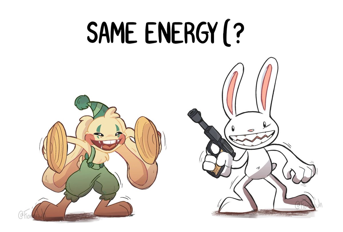 Fionnituh's tweet photo. Ok but you can't deny me this, or is it just be me?? Mmmmm
🐰🐰✨
#BonzoBunny #PoppyPlaytime #PoppyPlaytimeChapter2 #PoppyPlaytimeBonzo #SamandMaxMax #SamandMax https://t.co/K0UFx3rpTQ