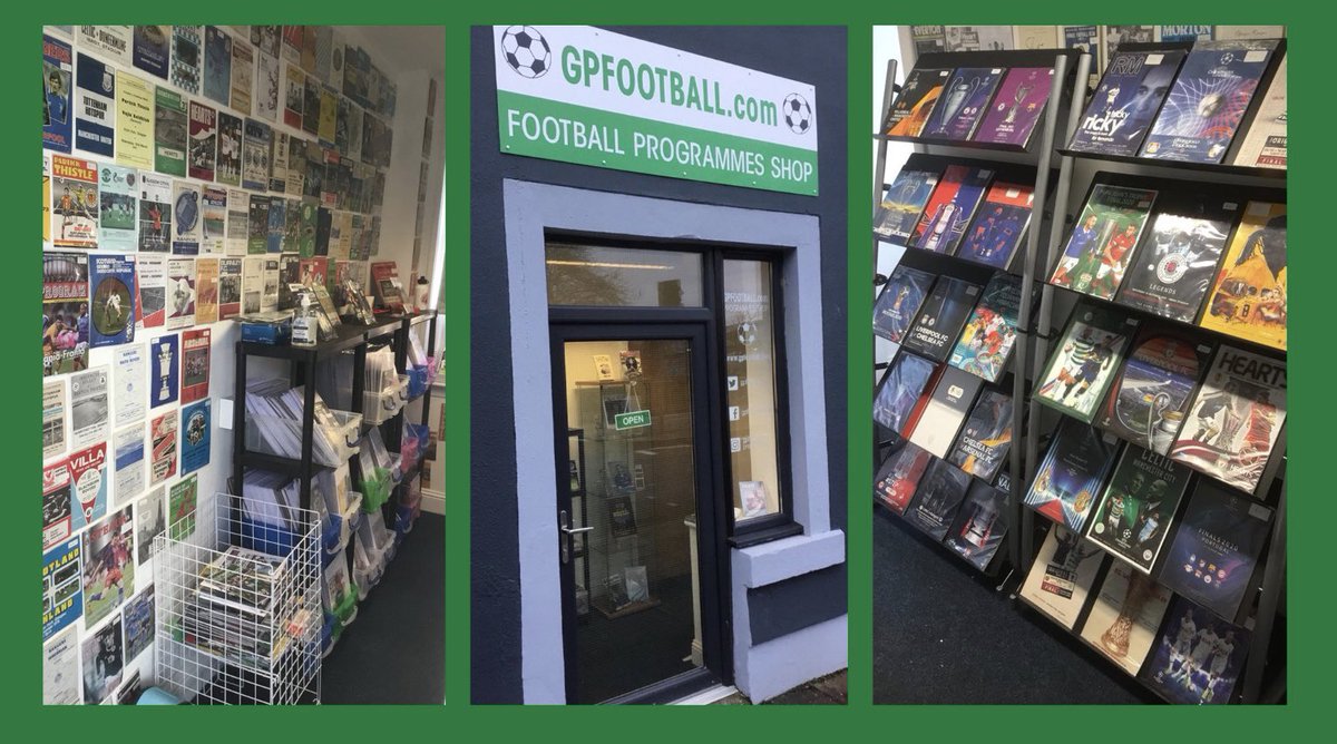 gpfootball's tweet image. Bathgate football programmes shop open today 10.00-12.45.