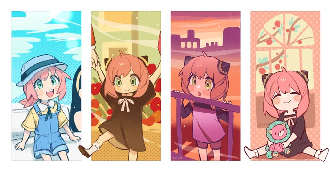Anya ! ! ! (I love the opening a lot)
#SPY_FAMILY #スパイファミリー 