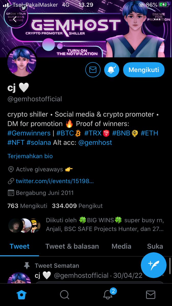 comelbigwin's tweet photo. @gemhostofficial https://t.co/2d5PD927vg