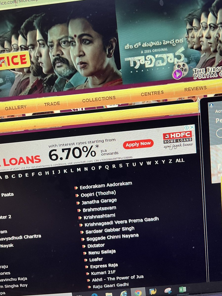 winsttonxavier's tweet photo. evadosthaado randi Ra…..office lo anni site lu unblock chesesaaru.
Statistics tho picchekkisthaa inka
#AndhraBoxOffice https://t.co/t9Q91jE6p9