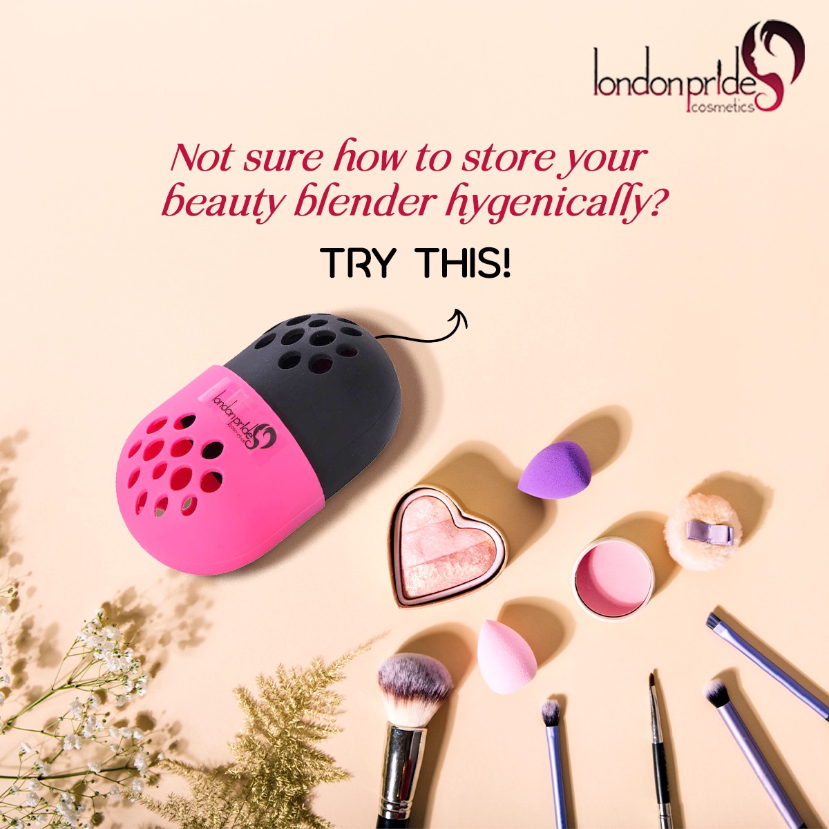 LONDONPRIMECOS1's tweet photo. Hate dirty sponges? 😑
Always store your makeup sponges in a hygienic Sponge Holder with this amazing Sponge Holder.

Buy Now: https://t.co/IluPC93Xqc

#LondonPrideCosmetics #LondonPride #MakeupSponge #MakeupSpongeHolder #Makeup #MakeupTip #MakeupTutorial #MUA  #SpongeHolder https://t.co/PpEU8zYWGF