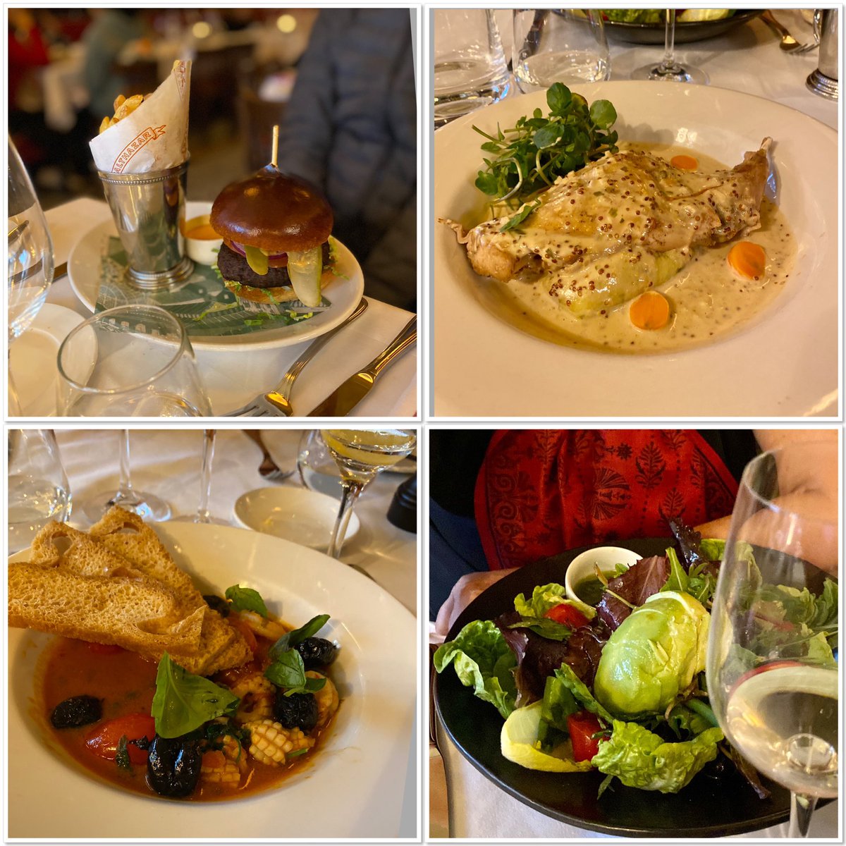 oldroydofficial's tweet photo. Dinner in @balthazarlondon last night, 10 May. Great ambiance, excellent food and service. Good VFM #prefixe - especially the braised rabbit (top right). #foodphotography #londoneats #dinner #balthazar https://t.co/J9hUwdrz3m