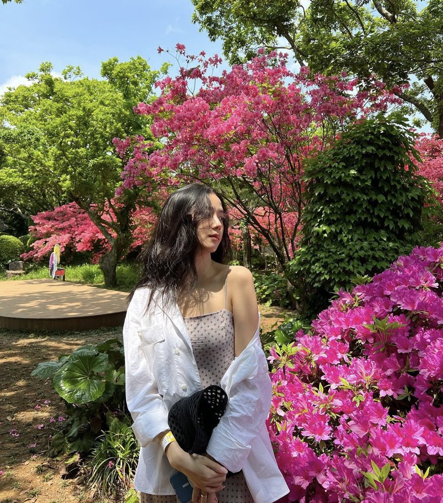 onewaywithchu's tweet photo. WHICH IS THE REAL FLOWER🤩 https://t.co/XLQCLYONfK