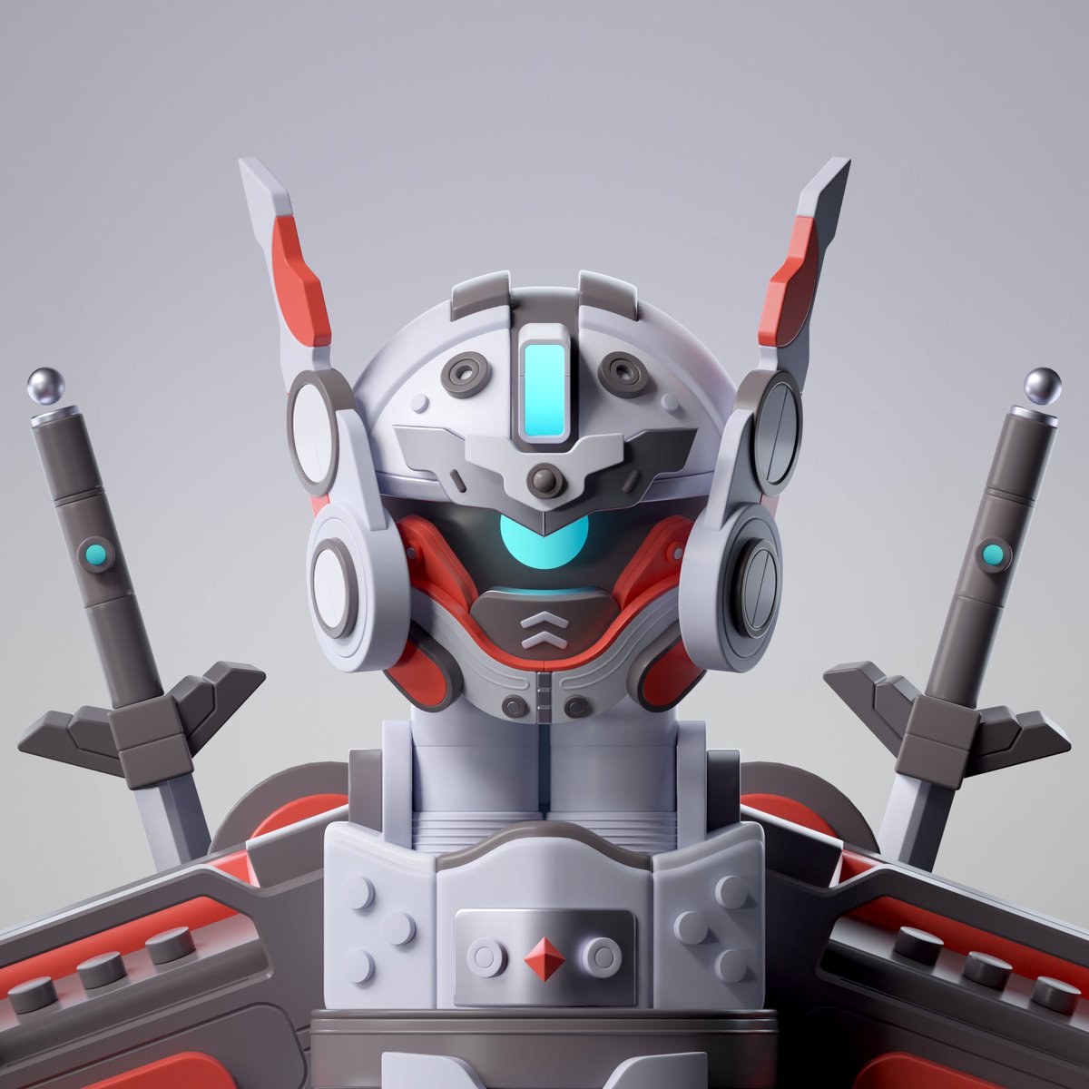 m1212v's tweet photo. #MekaOfTheDay: Day 146

Meka #5357 &amp; Mekabot #121 - Dark Brown on Mekas truly gives it a nice touch, mixed with Red and the bright Aqua ... 🔵🔴🟤🎨 Masterpiece! Shoutout to the Antic Red Rock trait on the Mekabot!

#MekaVerse #Mekabots #MEKAGANG #NFT #NFTs https://t.co/ZbXnAZQa4I