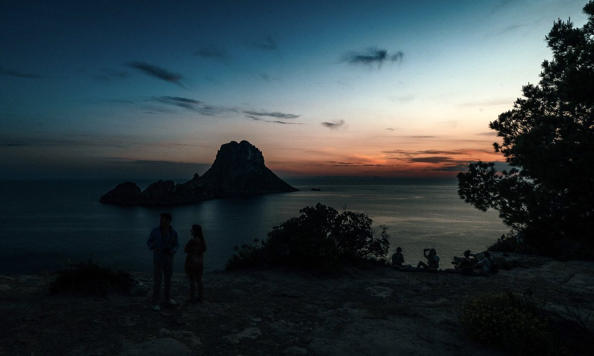 Es Verdra at sunset #ibiza #esvedra #ibizasunset