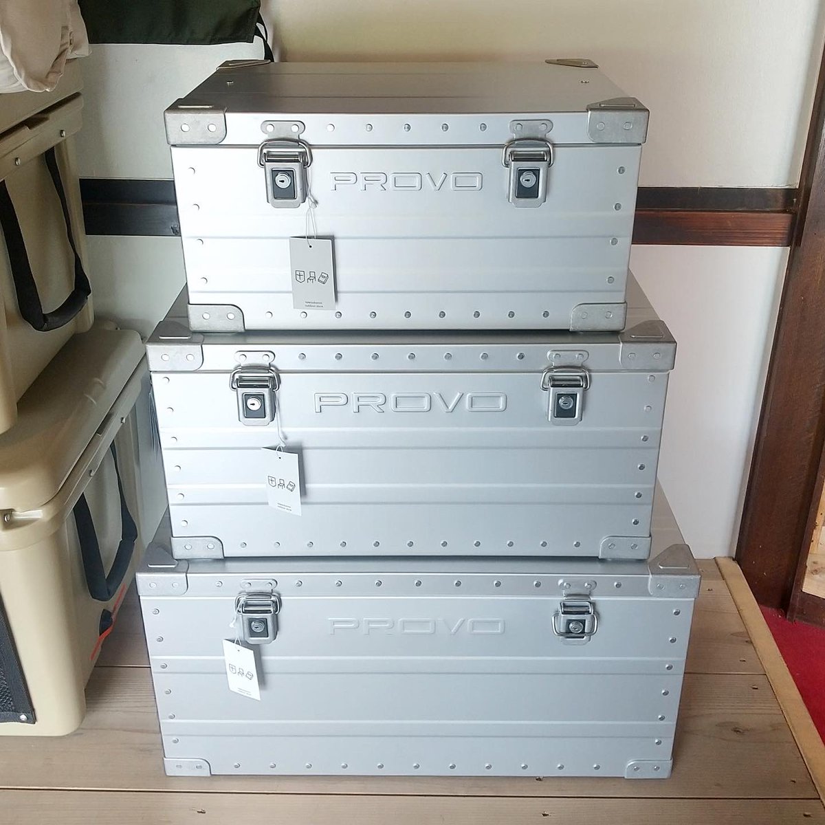 tateisukanna_'s tweet photo. PROVOアルミコンテナボックス 

鍵付き
クッション付き

ちょっと差が付くコンテナです

#タテイスカンナ #fieldstone #provo #アルミコンテナ #コンテナ #収納 #camp #outdoor #川島町 https://t.co/kNxNzsHS9D