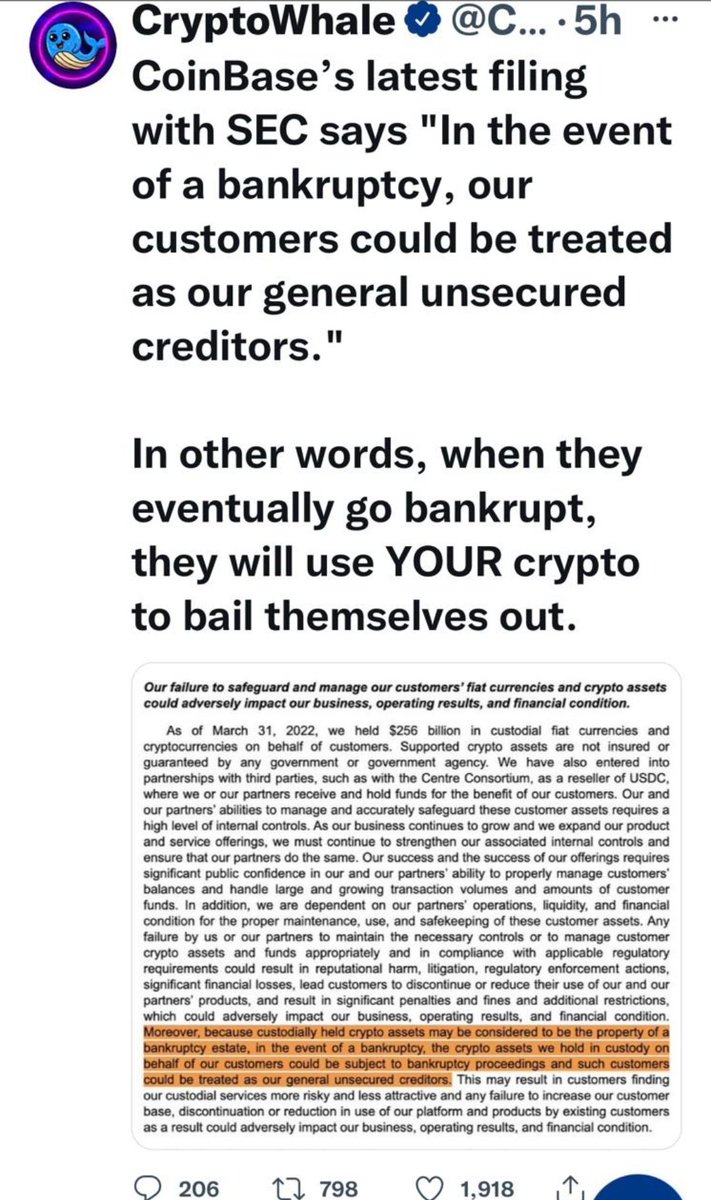 2007pratik's tweet photo. We need more #Decentralization
In #Cryptos 

Be safe with your #cryptobags https://t.co/Et4p3dJRQN