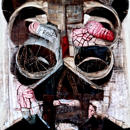 jckcreatouch's tweet photo. "Hidden under the mask"
- made with @NightCafeStudio
#aiart #underthemask #surrealart https://t.co/8KrU68fcVR https://t.co/NcZ3aaDI3J