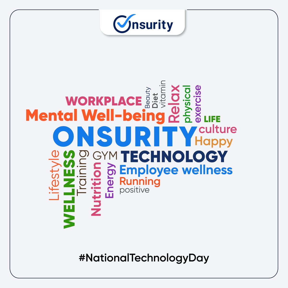 onsurity's tweet image. At Onsurity, we’ve redefined employee healthcare with the use of technology, with the Onsurity app you now have features like teleconsultation, lab tests, digital health card and more on your fingertips. 

Onsurity wishes you a Happy National Technology Day!

#TechnologyDay2022