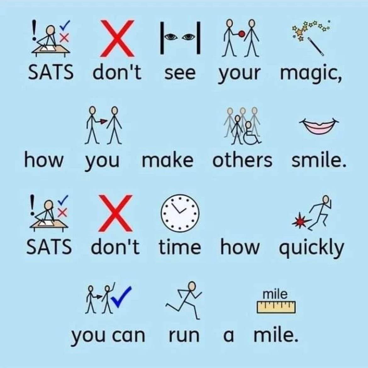 ReadingSwimClub's tweet photo. Good luck to all of our year 6 swimmers who are sitting their SAT exams this week! 🙌🙌 

Just remember, the SATs don't test everything that make you so special and amazing. 🙌👊

#PeopleBeforePerformance #GoodLuck #SATS https://t.co/t7BKDHMc6G