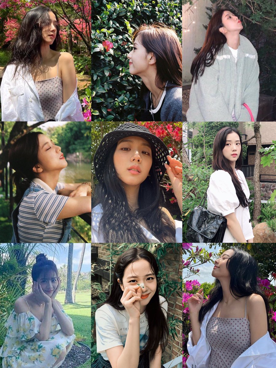 actressjichu's tweet photo. kim jisoo and her love for nature 🍃 https://t.co/H5HFj6kb2W