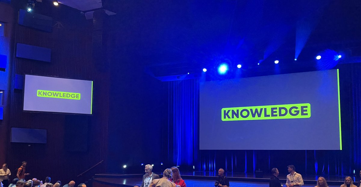 I will be tweeting from ServiceNow’s Knowledge event in The Hague for the next couple of days. We have a great team of <a href="/Sofigate/">Sofigate</a> and customers attending the event. #Know22