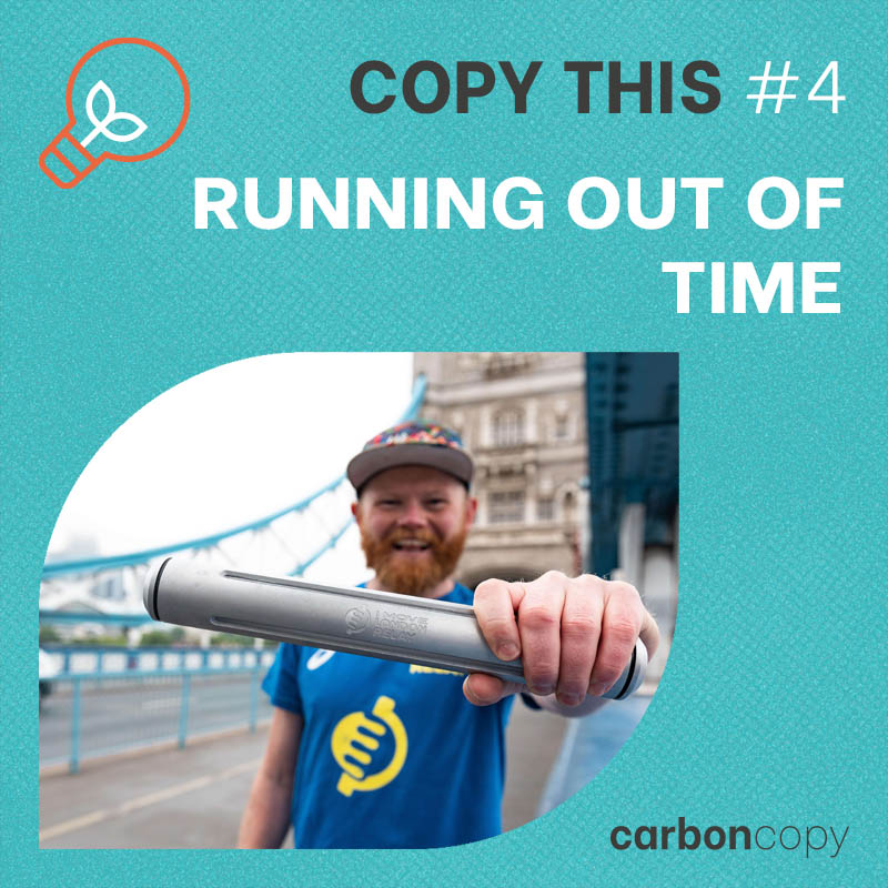 carboncopy_eco's tweet photo. 🎧 @dannybent, the co-founder of @World_Relay explains the longest continuous relay ever attempted, starting this October from Glasgow to Sharm El-Sheikh. All in the name of climate action. 

Take a listen: https://t.co/F9HtHudUeP #CopyThisPod https://t.co/uCxJFWTgiU