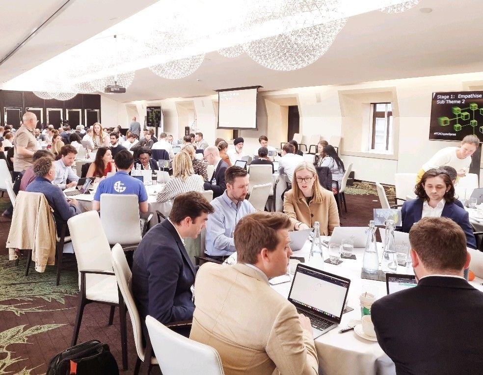 GMEX_Group's tweet photo. After a successful Day 1 of the #FCAcryptosprint, our CEO @HIRANDER_MISRA is involved in Day 2 where participants in their breakout groups will workshop and present key themes in an end of day presentation.
@TheFCA #Crypto #DigitalAssets #CryptoAssets #DeFi #Fintech https://t.co/REb05TjwzL