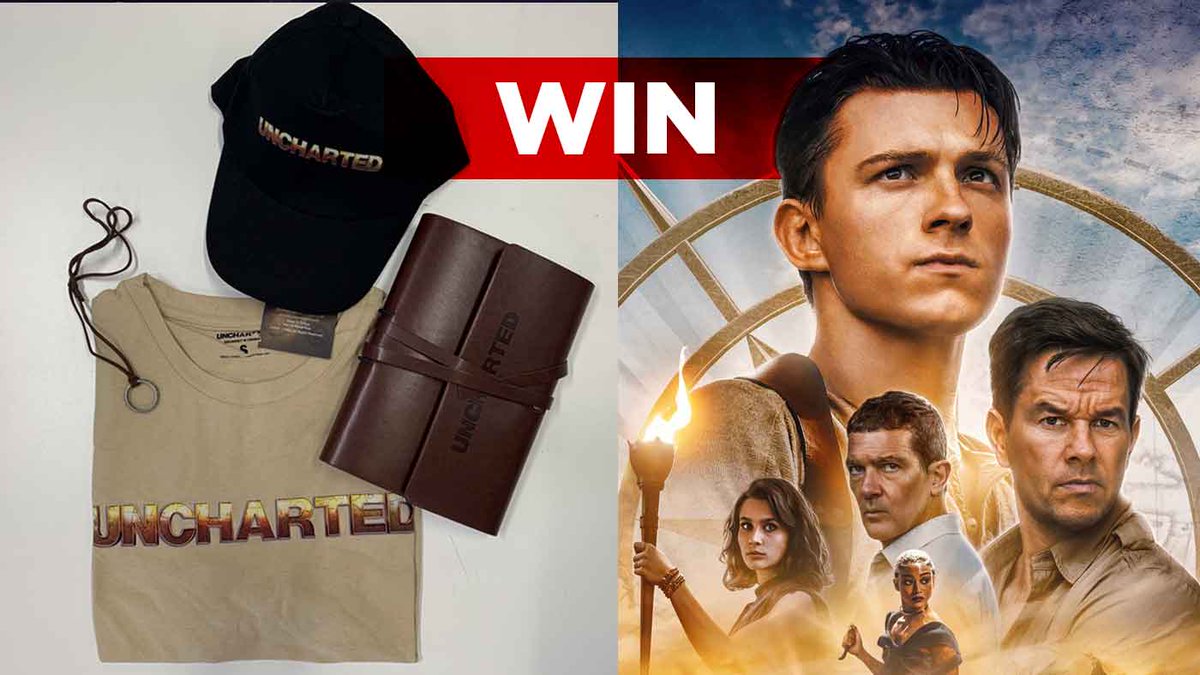PressStartAU's tweet photo. WIN: UNCHARTED Movie Prize Packs https://t.co/bE2ec2cxk3 https://t.co/KL4eaDx9Qh