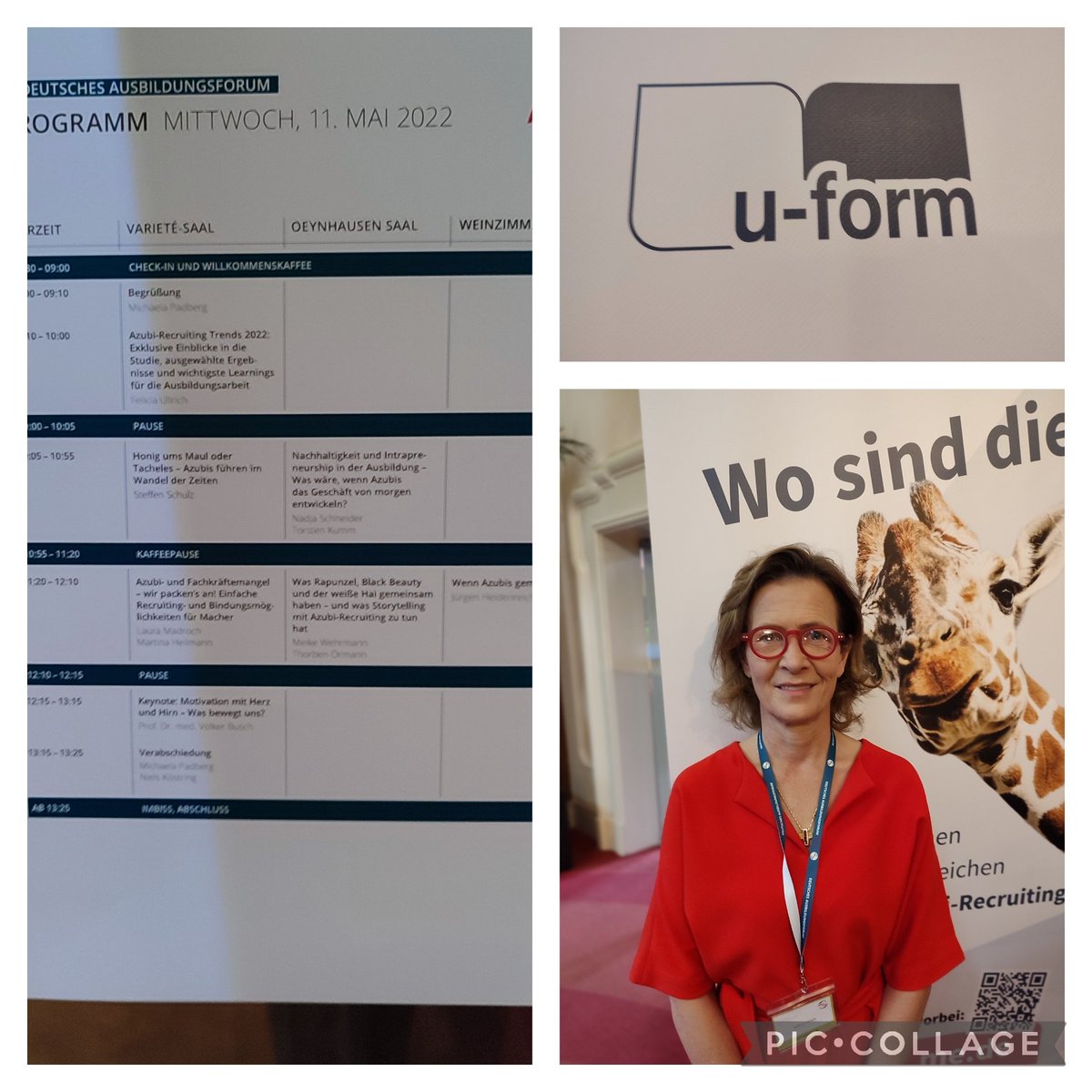 aubiplus's tweet photo. #DAFnews Felicia Ullrich von u-form Testsysteme hält die erste Keynote. Was zeigt die Studie Azubi-Recruiting Trends 2022? #Ausbildung #Recruiting https://t.co/3Jn0pppvTp