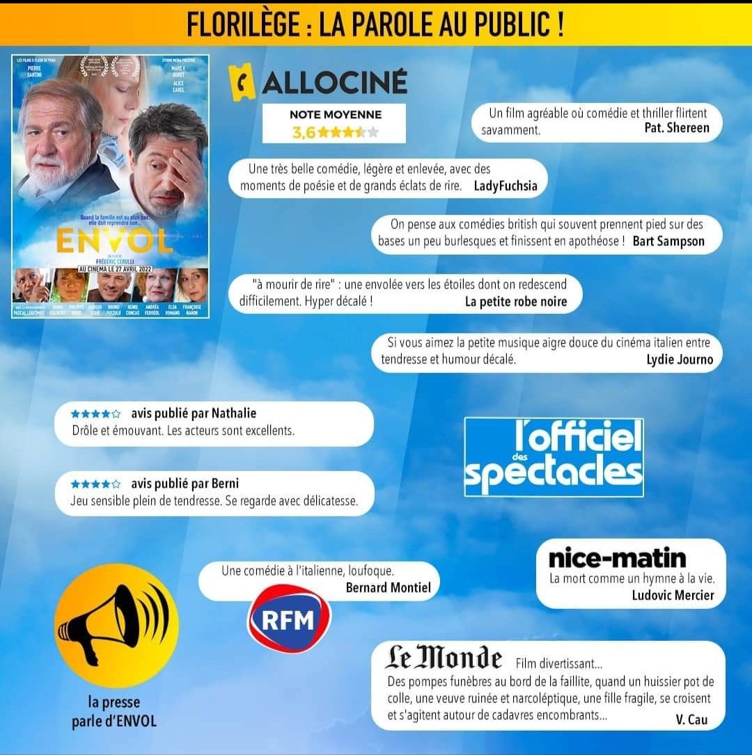 LesFilmsFleurde's tweet photo. L'aventure d'ENVOL de Frédéric Cerulli  se poursuit en salles. Séances ce mercredi 11mai à 12h au Publicis Cinémas de Paris et à 18h50 au cinéma Mercury/Belmondo de Nice #envol @publiciscinemas #paris #nice @VilledeNice https://t.co/jrODeP311A