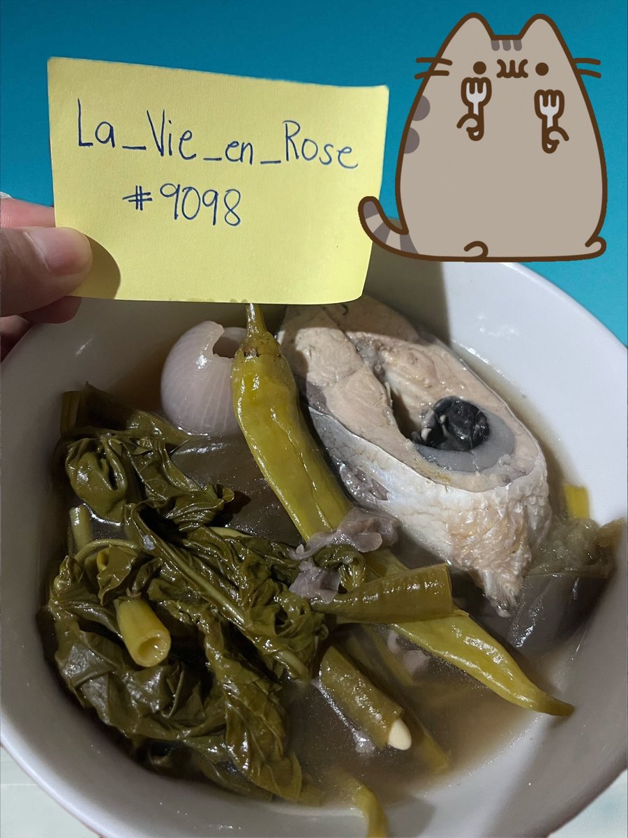 chrisNFT04's tweet photo. Hi @IsekaiMeta, for today's A-Rank #IsekaiQuests, I cooked my favorite comfort meal which is a fish sour stew. (1) https://t.co/OXQh3QRGXz