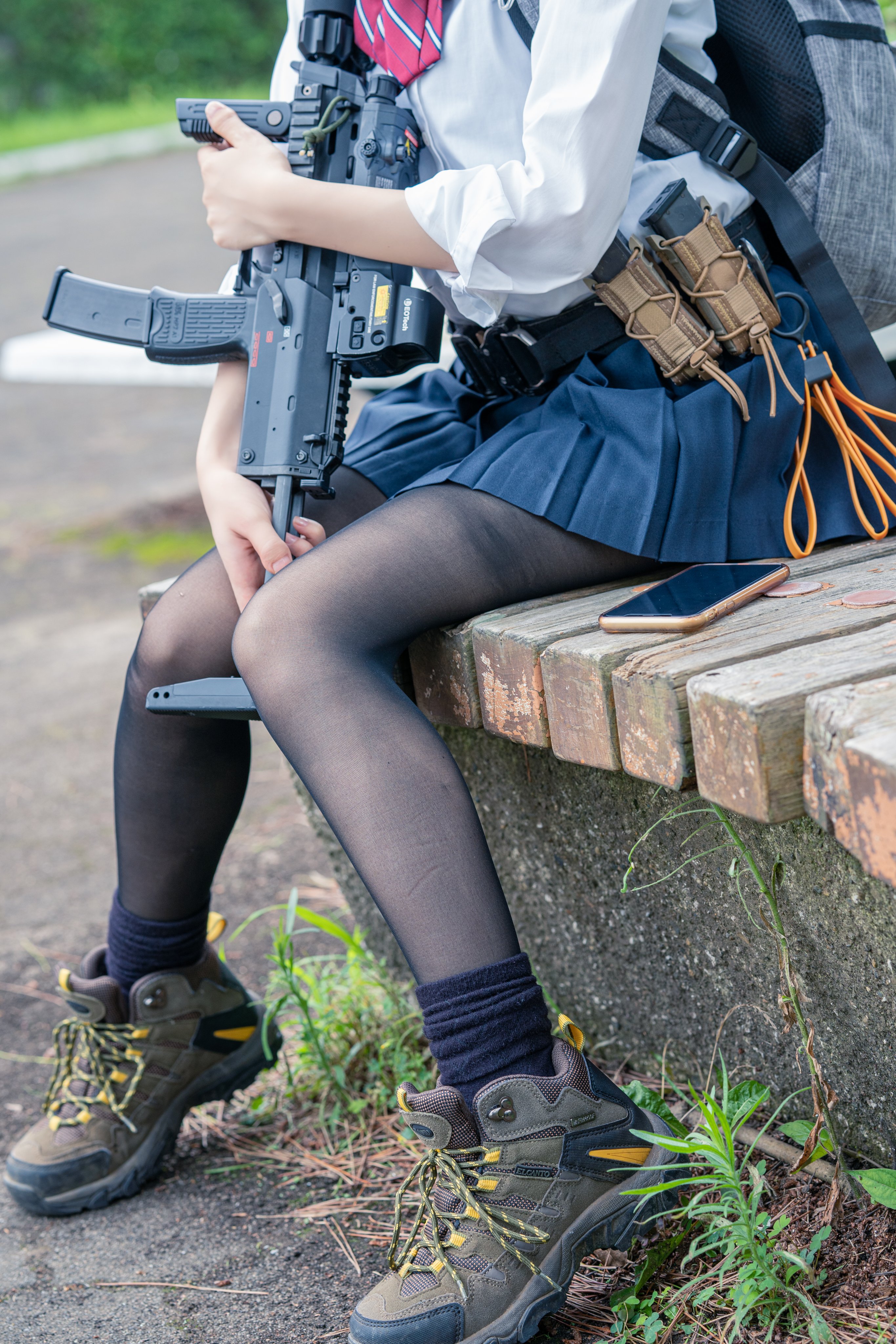女子高生タイツ画像 