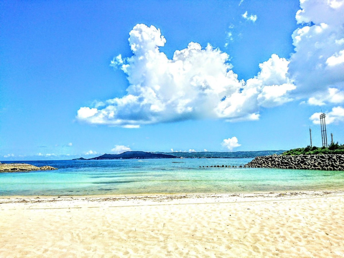 沖縄風景 西原きらきらビーチ