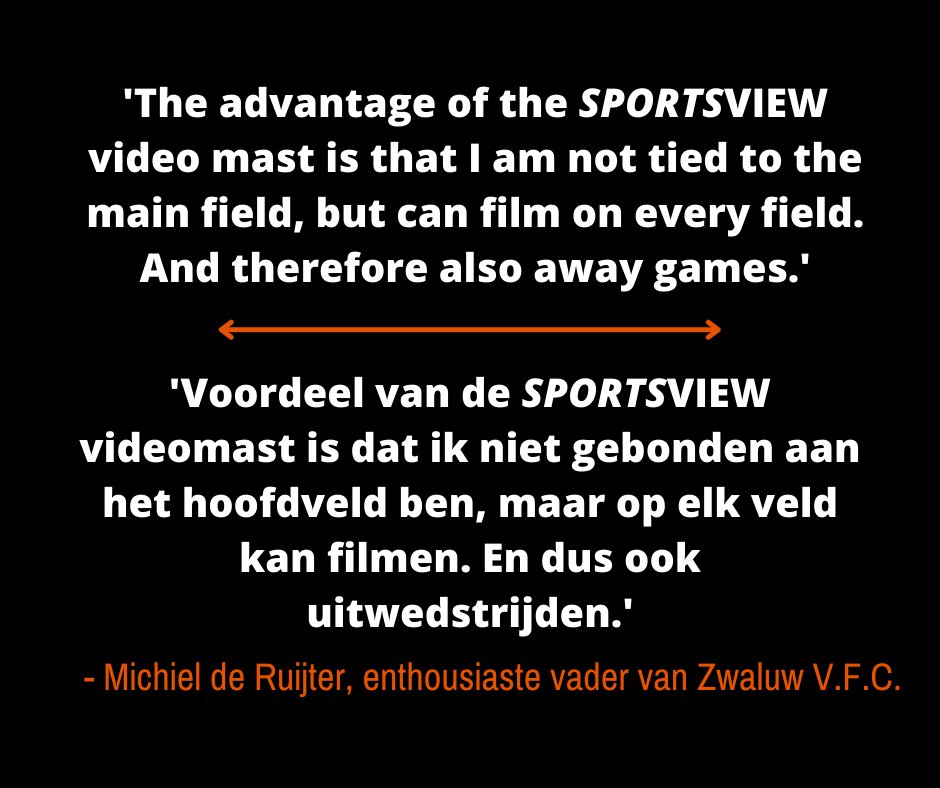 𝗠𝗜𝗖𝗛𝗜𝗘𝗟 𝗗𝗘 𝗥𝗨𝗜𝗝𝗧𝗘𝗥 – 𝗭𝗪𝗔𝗟𝗨𝗪 𝗩.𝗙.𝗖. ❤️🤍

Michiel de Ruijter, een enthousiaste vader van een Zwaluw V.F.C. jeugdteam, vertelt waarom hij gekozen heeft voor SPORTSVIEW. Voor het hele interview, klik dan op de volgende link: bit.ly/MichielDeRuijt… ⚽️💥