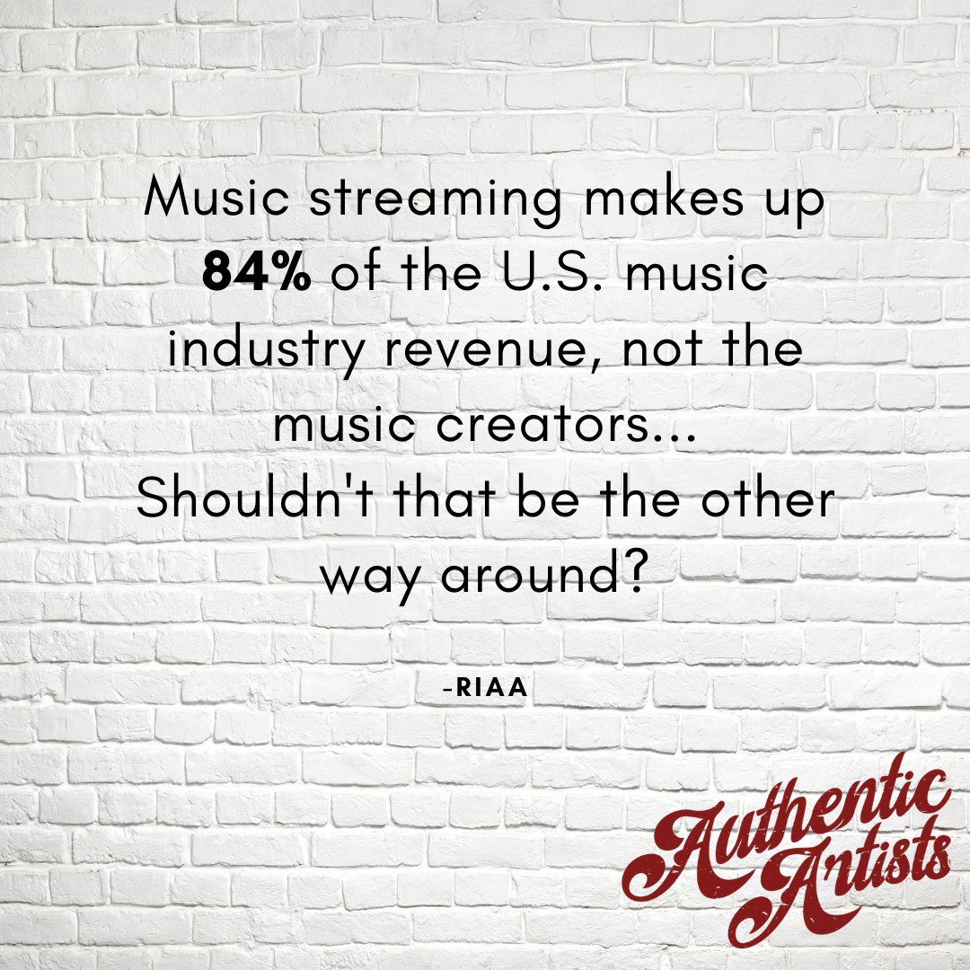 AuthArtists's tweet image. Let's all stop this backwards way of doing business! #fundit #independentmusic #beauthentic