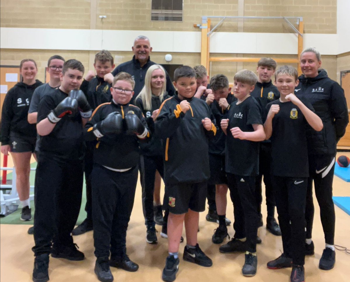 This day marked a huge milestone for Josie (Y13) as she ran her first boxing #fitness session at Maesteg School a couple of weeks ago! 

We shared her story a while back but it is great to update on more of her incredible progress with #SOHK. Well done Josie! 👏