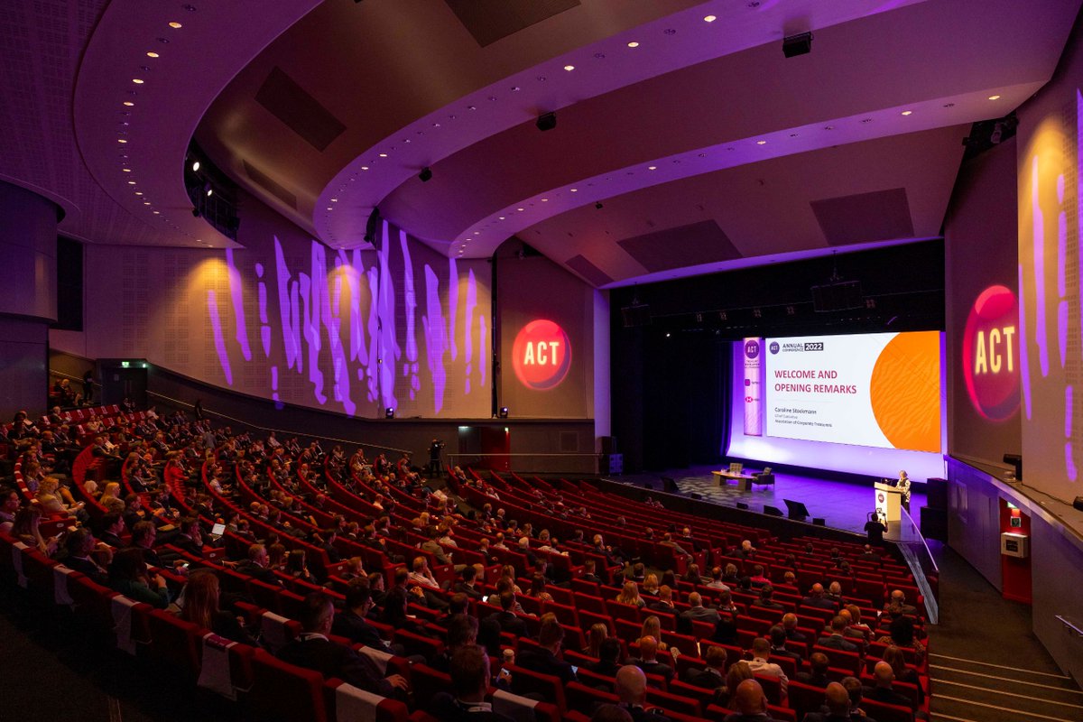 actupdate's tweet photo. Here are just some of the highlights from day one of the ACT Annual Conference at the ACC Liverpool.  Join the conversation at #ACTAC22 day two and find out more about upcoming events at https://t.co/MypfQU1BEm #treasury https://t.co/zs6iADonxg