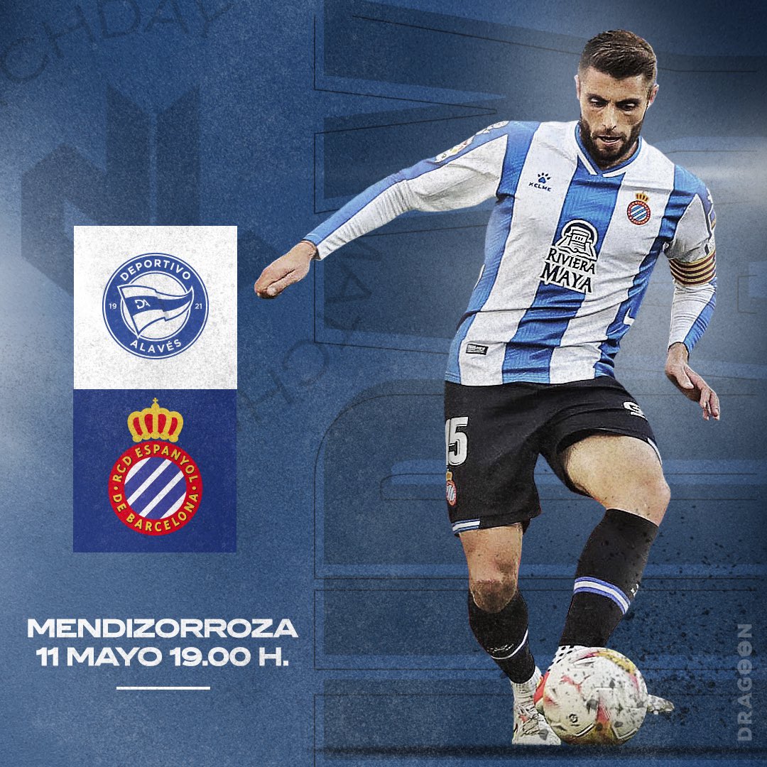 David López (@david_lopez6) on Twitter photo ⚽️ MATCH DAY! ⚽️
🆚 <a href="/Alaves/">Deportivo Alavés</a>
🏟 Mendizorroza
⏰ 19h
¡Vamos, <a href="/RCDEspanyol/">RCD Espanyol de Barcelona</a> !
#NeverStopFighting ⚽️ MATCH DAY! ⚽️
🆚 <a href="/Alaves/">Deportivo Alavés</a>
🏟 Mendizorroza
⏰ 19h
¡Vamos, <a href="/RCDEspanyol/">RCD Espanyol de Barcelona</a> !
#NeverStopFighting