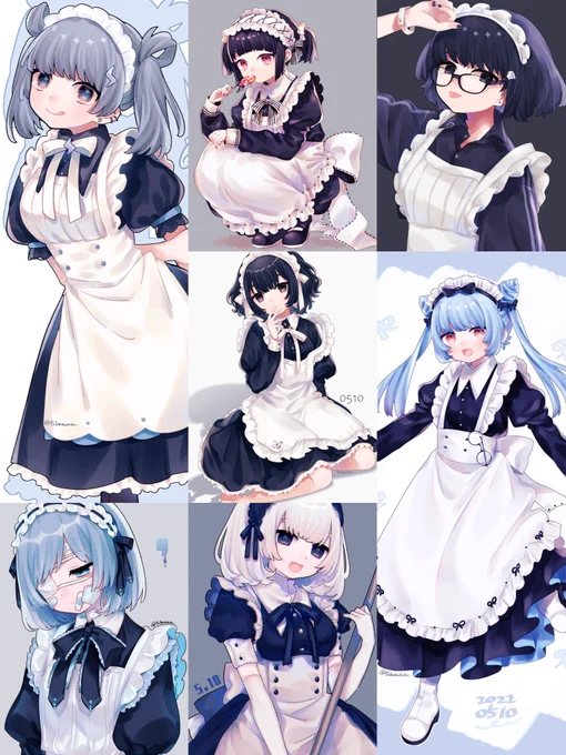 メイドさんいろいろ 