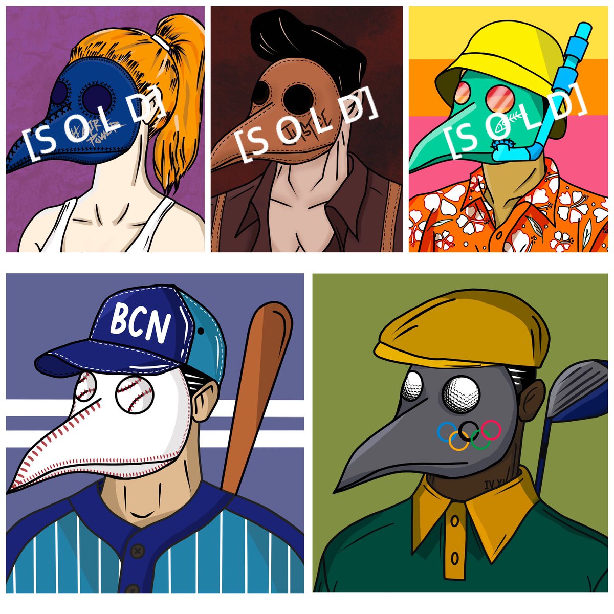 BeakClubNation's tweet image. GM good souls! 🌟 💫 

Only two left from our first drop! Grab yours now! 

Especially if you’re a baseball and golf fan! 

FP: 0.02BNB 

app.pentas.io/user/0x995b246…