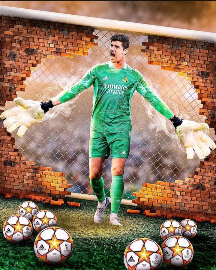 Happy Birthday Thibaut Courtois 
The Belgium plus our Madrid Wall     