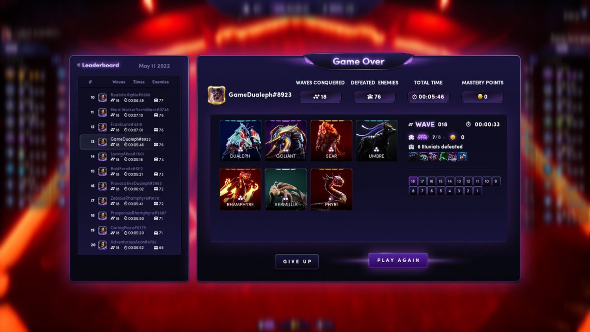CryptoFaustPHD's tweet photo. Finally, I'm in Top 20 @illuviumio #autobattler

#illuvium #ILV #cryptocurrency #NFTs #GameFi #PlayToEarn #gaming https://t.co/Bb3uohNXE3